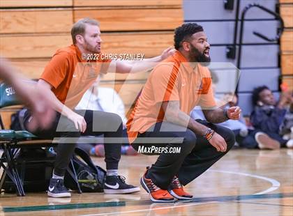 Thumbnail 1 in Desert Edge vs. Phoenix Christian (Hoopsgiving Tournament) photogallery.