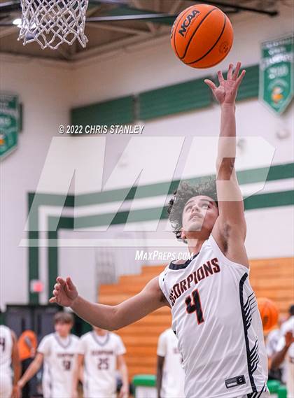 Thumbnail 1 in Desert Edge vs. Phoenix Christian (Hoopsgiving Tournament) photogallery.