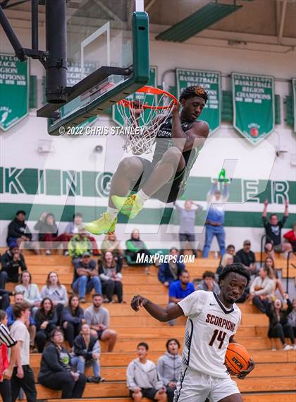Thumbnail 2 in Desert Edge vs. Phoenix Christian (Hoopsgiving Tournament) photogallery.