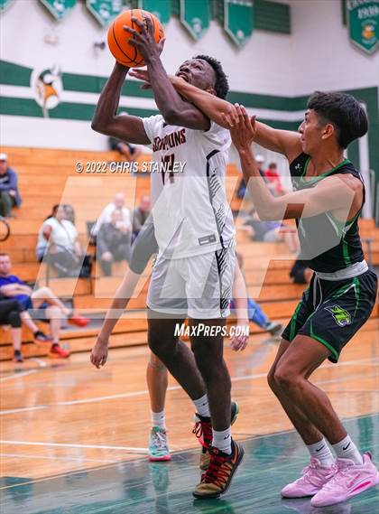 Thumbnail 3 in Desert Edge vs. Phoenix Christian (Hoopsgiving Tournament) photogallery.