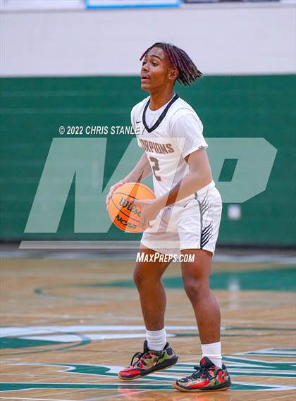 Thumbnail 1 in Desert Edge vs. Phoenix Christian (Hoopsgiving Tournament) photogallery.