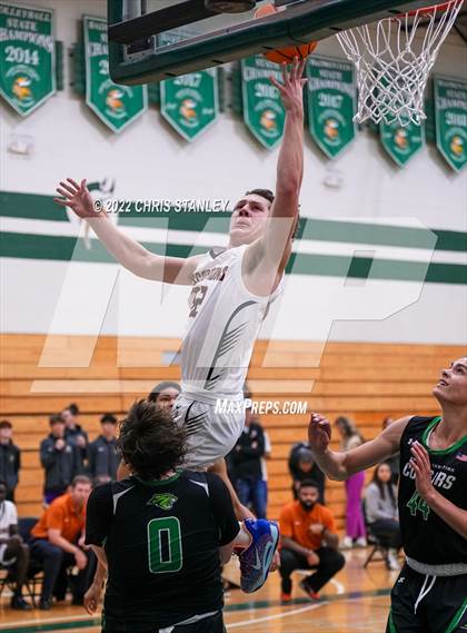 Thumbnail 1 in Desert Edge vs. Phoenix Christian (Hoopsgiving Tournament) photogallery.