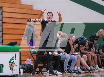 Thumbnail 1 in Desert Edge vs. Phoenix Christian (Hoopsgiving Tournament) photogallery.