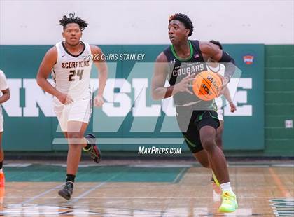 Thumbnail 2 in Desert Edge vs. Phoenix Christian (Hoopsgiving Tournament) photogallery.