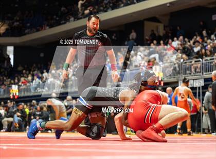Thumbnail 2 in UIL Wrestling 5A-6A Finals (Round 4) photogallery.
