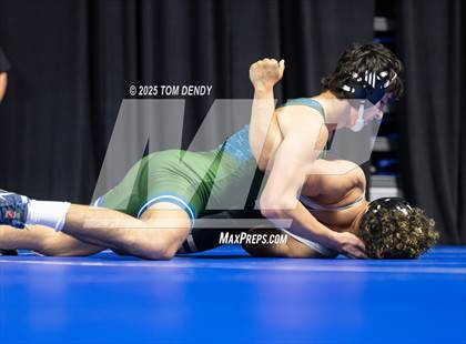 Thumbnail 1 in UIL Wrestling 5A-6A Finals (Round 4) photogallery.