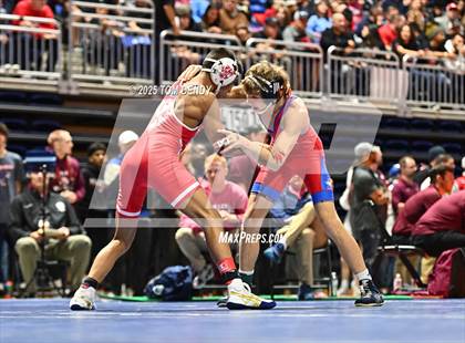 Thumbnail 1 in UIL Wrestling 5A-6A Finals (Round 4) photogallery.