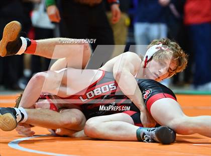 Thumbnail 1 in UIL Wrestling 5A-6A Finals (Round 4) photogallery.