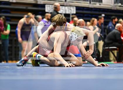 Thumbnail 1 in UIL Wrestling 5A-6A Finals (Round 4) photogallery.