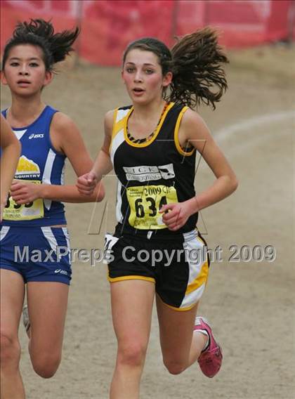 Thumbnail 3 in CIF State Cross Country Championships (D5 Girls) photogallery.