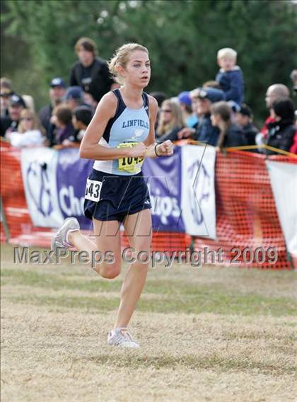 Thumbnail 2 in CIF State Cross Country Championships (D5 Girls) photogallery.