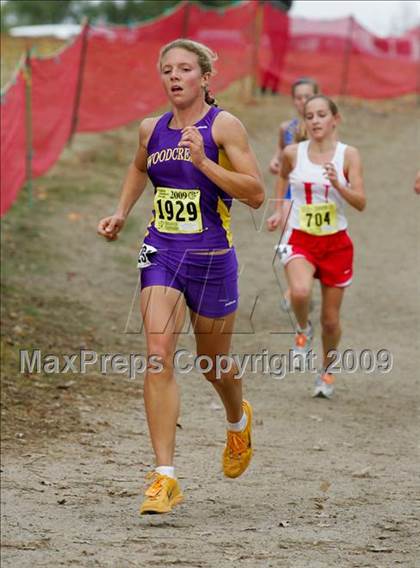 Thumbnail 2 in CIF State Cross Country Championships (D5 Girls) photogallery.