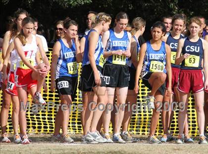 Thumbnail 2 in CIF State Cross Country Championships (D5 Girls) photogallery.