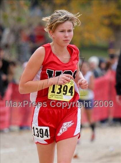 Thumbnail 3 in CIF State Cross Country Championships (D5 Girls) photogallery.