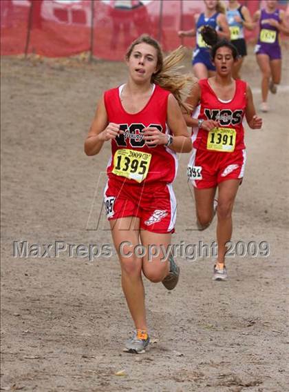 Thumbnail 1 in CIF State Cross Country Championships (D5 Girls) photogallery.