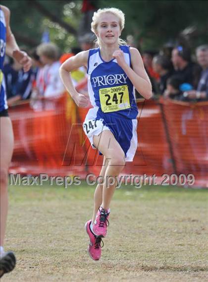 Thumbnail 2 in CIF State Cross Country Championships (D5 Girls) photogallery.