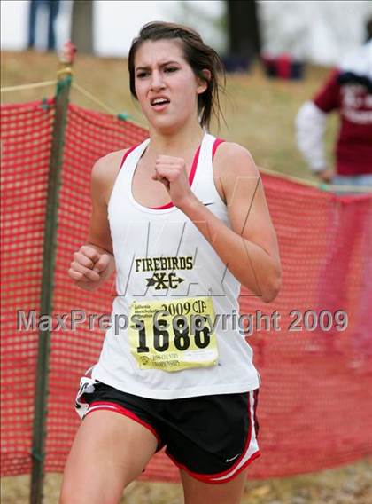 Thumbnail 3 in CIF State Cross Country Championships (D5 Girls) photogallery.