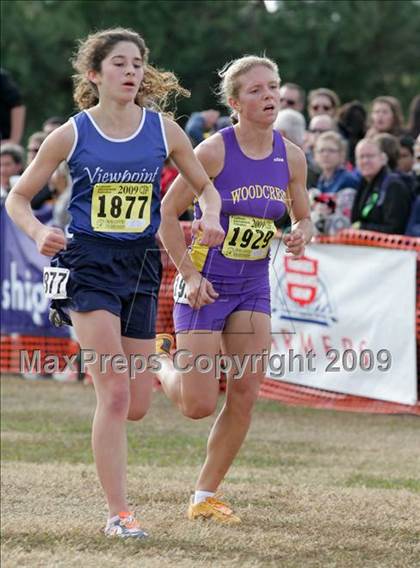 Thumbnail 3 in CIF State Cross Country Championships (D5 Girls) photogallery.