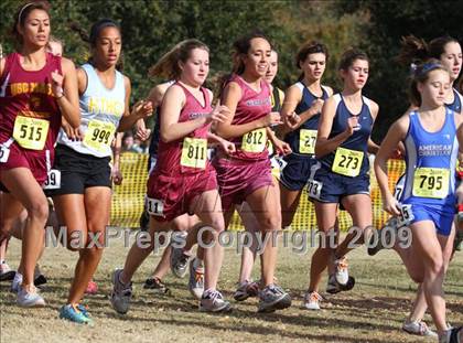 Thumbnail 3 in CIF State Cross Country Championships (D5 Girls) photogallery.