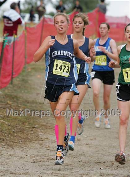 Thumbnail 2 in CIF State Cross Country Championships (D5 Girls) photogallery.