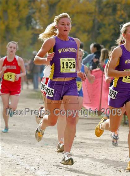 Thumbnail 1 in CIF State Cross Country Championships (D5 Girls) photogallery.