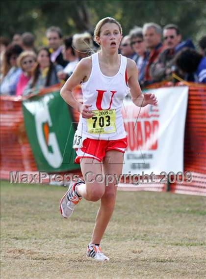 Thumbnail 1 in CIF State Cross Country Championships (D5 Girls) photogallery.