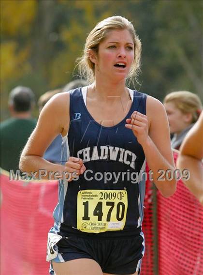 Thumbnail 2 in CIF State Cross Country Championships (D5 Girls) photogallery.