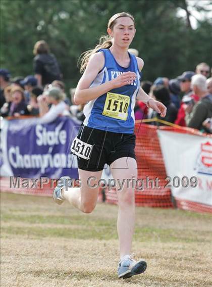Thumbnail 2 in CIF State Cross Country Championships (D5 Girls) photogallery.