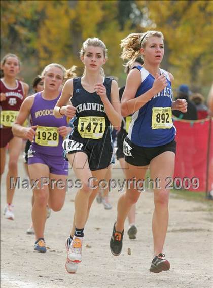 Thumbnail 2 in CIF State Cross Country Championships (D5 Girls) photogallery.