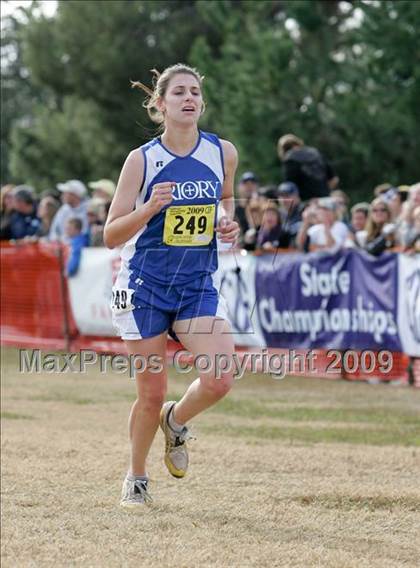 Thumbnail 3 in CIF State Cross Country Championships (D5 Girls) photogallery.