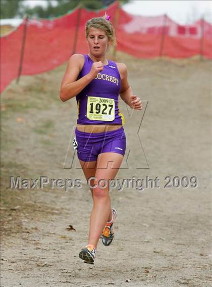 Thumbnail 1 in CIF State Cross Country Championships (D5 Girls) photogallery.