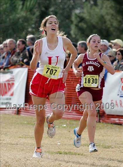 Thumbnail 1 in CIF State Cross Country Championships (D5 Girls) photogallery.