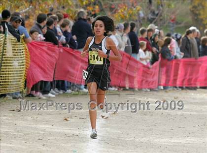 Thumbnail 2 in CIF State Cross Country Championships (D5 Girls) photogallery.