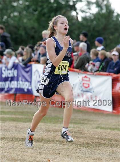 Thumbnail 1 in CIF State Cross Country Championships (D5 Girls) photogallery.