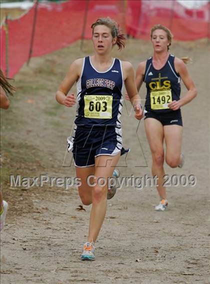 Thumbnail 2 in CIF State Cross Country Championships (D5 Girls) photogallery.