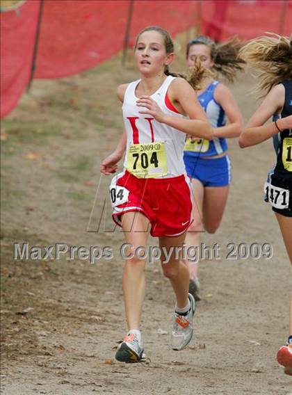 Thumbnail 3 in CIF State Cross Country Championships (D5 Girls) photogallery.