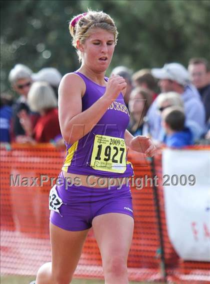 Thumbnail 1 in CIF State Cross Country Championships (D5 Girls) photogallery.