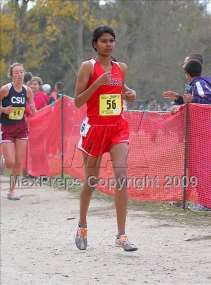 Thumbnail 3 in CIF State Cross Country Championships (D5 Girls) photogallery.