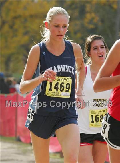 Thumbnail 3 in CIF State Cross Country Championships (D5 Girls) photogallery.