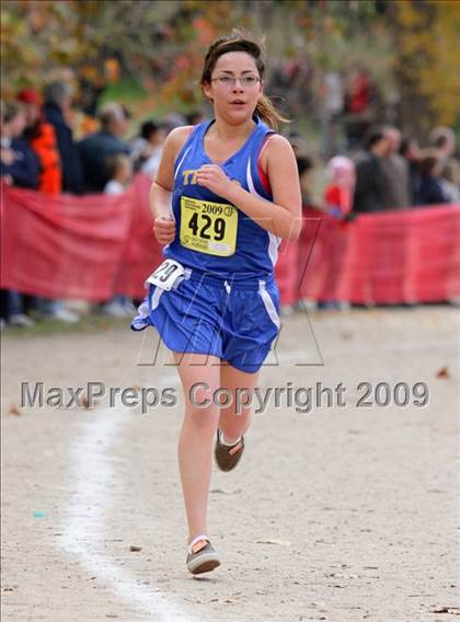 Thumbnail 1 in CIF State Cross Country Championships (D5 Girls) photogallery.
