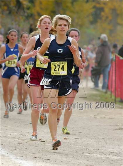 Thumbnail 3 in CIF State Cross Country Championships (D5 Girls) photogallery.