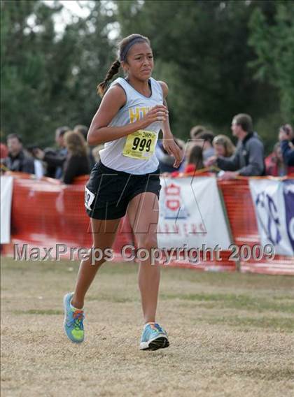 Thumbnail 1 in CIF State Cross Country Championships (D5 Girls) photogallery.