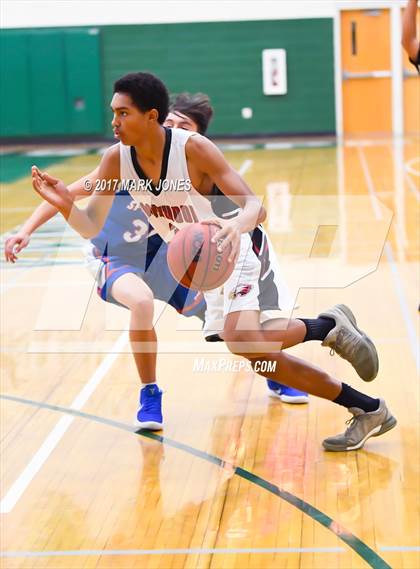 Thumbnail 2 in Ironwood vs. Camelback (Sunnyslope Hoopsgiving Tournament) photogallery.