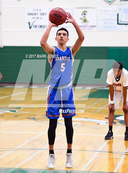 Thumbnail 1 in Ironwood vs. Camelback (Sunnyslope Hoopsgiving Tournament) photogallery.