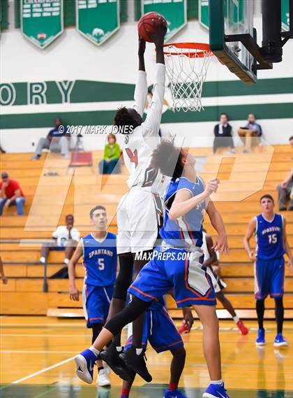 Thumbnail 1 in Ironwood vs. Camelback (Sunnyslope Hoopsgiving Tournament) photogallery.