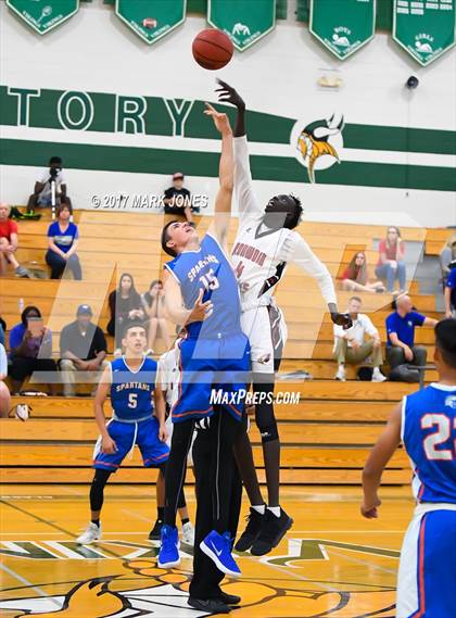 Thumbnail 2 in Ironwood vs. Camelback (Sunnyslope Hoopsgiving Tournament) photogallery.