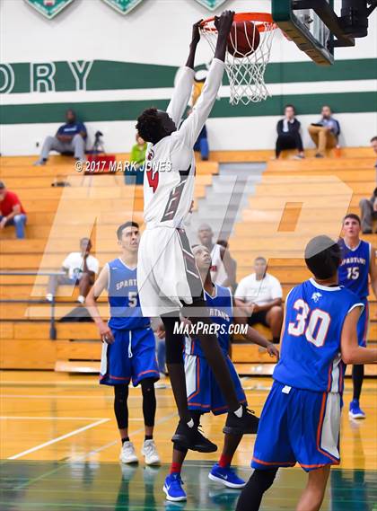 Thumbnail 1 in Ironwood vs. Camelback (Sunnyslope Hoopsgiving Tournament) photogallery.