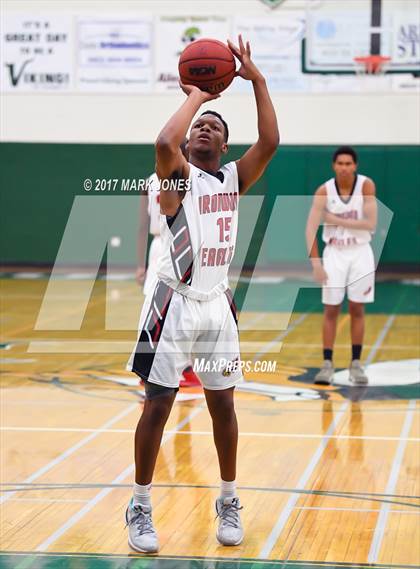 Thumbnail 1 in Ironwood vs. Camelback (Sunnyslope Hoopsgiving Tournament) photogallery.