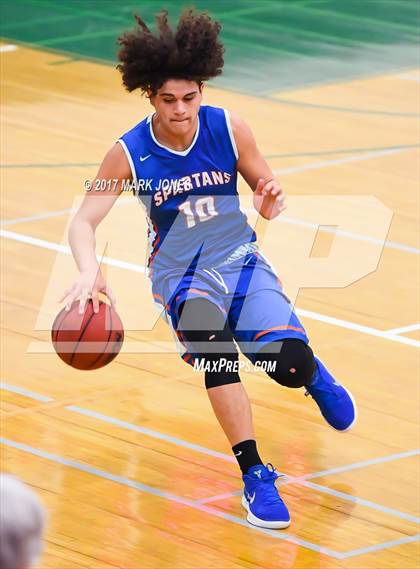 Thumbnail 1 in Ironwood vs. Camelback (Sunnyslope Hoopsgiving Tournament) photogallery.