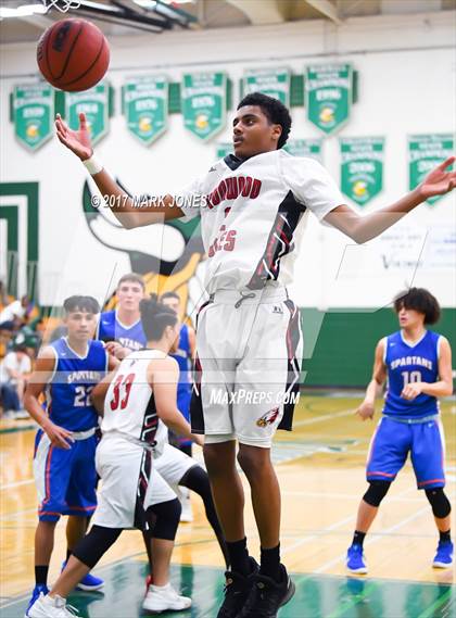 Thumbnail 1 in Ironwood vs. Camelback (Sunnyslope Hoopsgiving Tournament) photogallery.